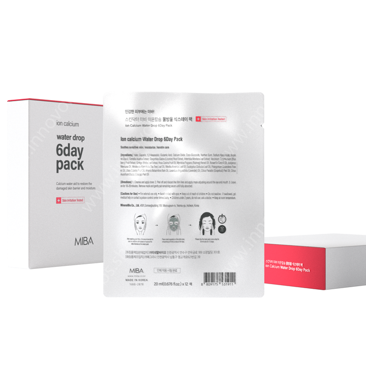 MIBA Ionized Calcium Water Drop Mask