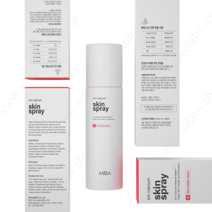 MIBA Ionized Calcium Skin Spray