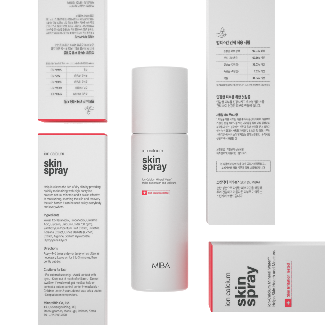 MIBA Ionized Calcium Skin Spray