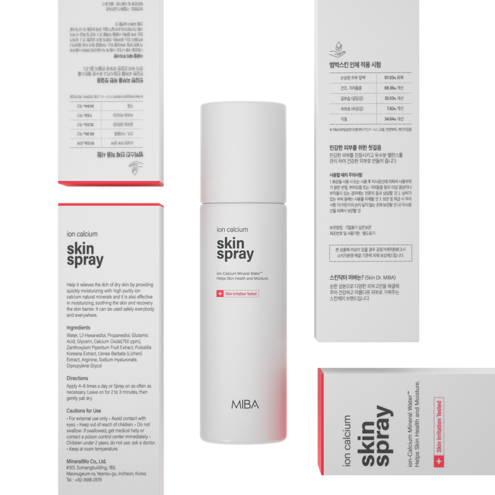 MIBA Ionized Calcium Skin Spray